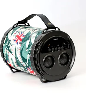 Platinet BAZOOKA Bluetooth V2.1 Draagbare Speaker Zwart