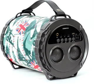 Platinet BAZOOKA Bluetooth V2.1 Draagbare Speaker Zwart