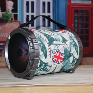 Platinet BAZOOKA Bluetooth V2.1 Draagbare Speaker Zwart