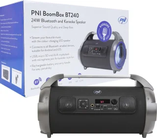 PNI BT240 Boombox Draagbare Bluetooth Speaker
