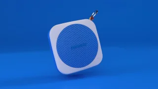 Polaroid P1 Music Player Bluetooth Speaker Blauw/Wit