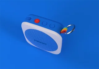 Polaroid P1 Music Player Bluetooth Speaker Blauw/Wit