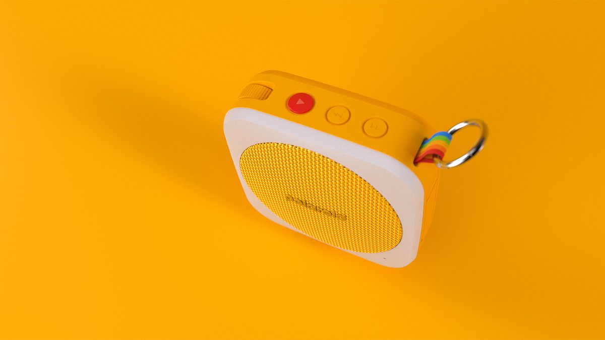 Polaroid P1 Music Player Bluetooth Speaker Geel Wit