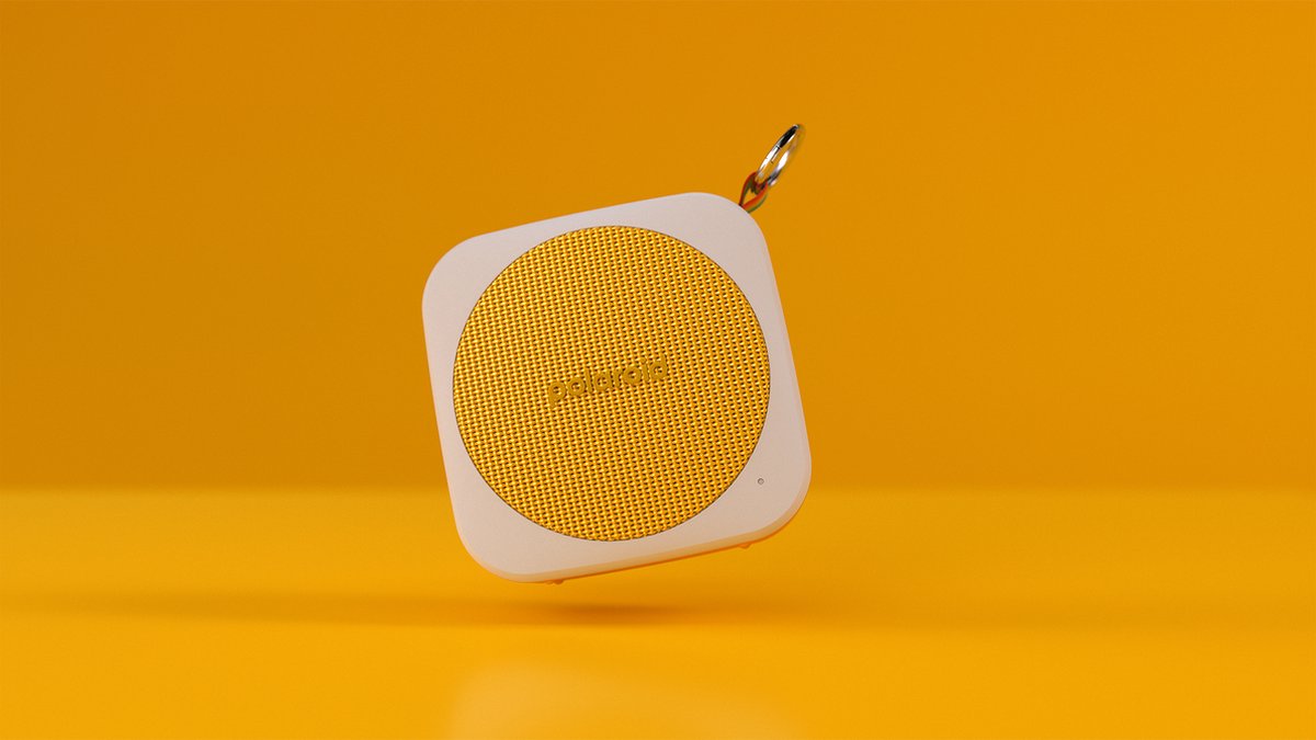 Polaroid P1 Music Player Bluetooth Speaker Geel Wit