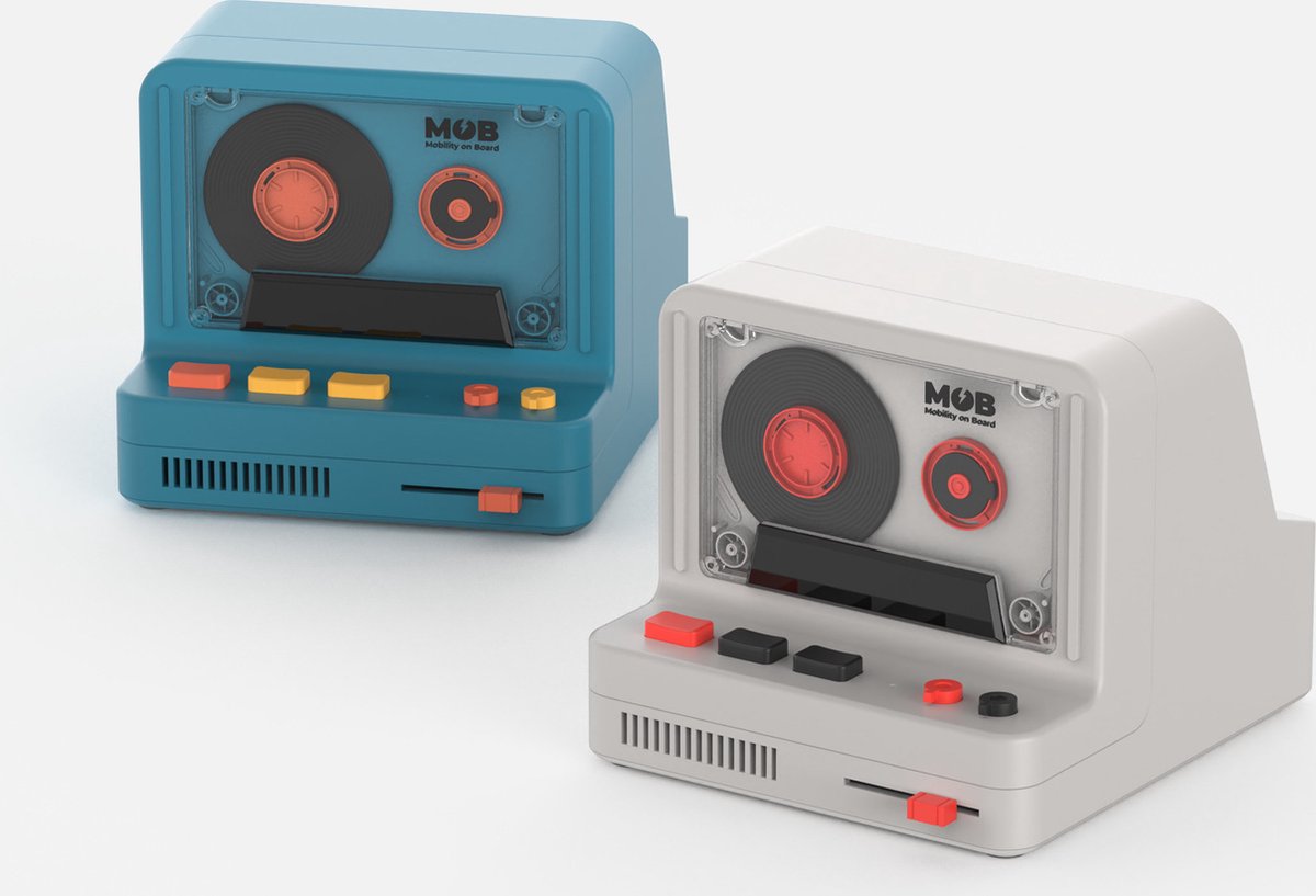 Polaroid RS-80 Retro Look Bluetooth Speaker Pauwblauw