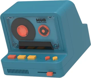 Polaroid RS-80 Retro Look Bluetooth Speaker Pauwblauw