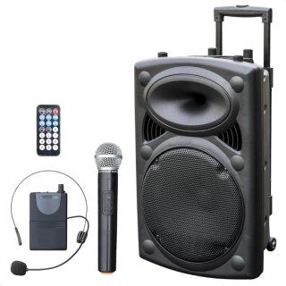 De PORT12VHF BT Draagbare Luidspreker in één oogopslag