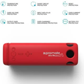 Promate Bikermate - Fietsaccessoire (Rood)