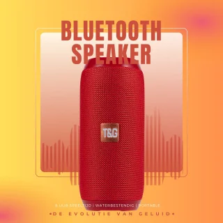 Pulver Bluetooth Muziekbox Prox 10W Rood