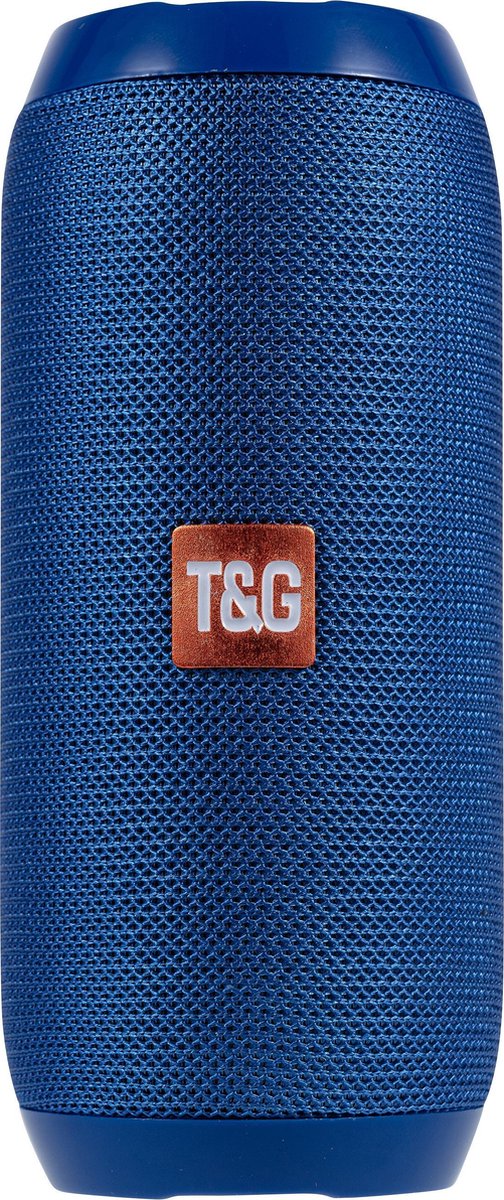 De Pulver Bluetooth Speaker Muziekbox Prox 10W Blauw in één oogopslag