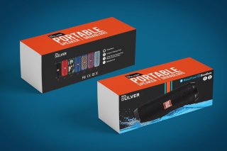 Pulver Bluetooth Speaker Muziekbox Prox 10W Zwart