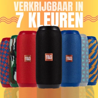 Pulver Bluetooth Speaker Muziekbox Prox 10W Zwart