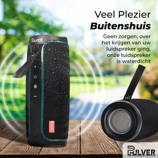 Pulver Prox Bluetooth Speaker Zwart 15W