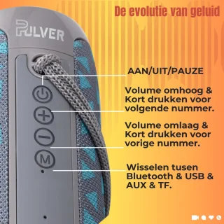 Pulver TG Prox Draadloze Speaker Grijs