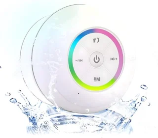 QIN® douchespeaker wit