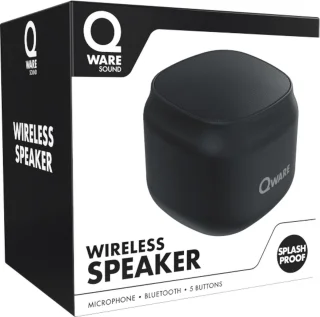Qware Draadloze Speaker 5W Bluetooth 5.1 Zwart