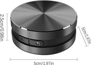 Resonantie Bluetooth-luidspreker Zwart