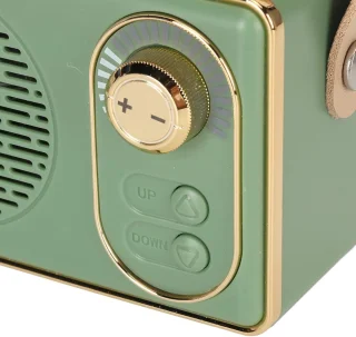 Retro Bluetooth Speaker Groen