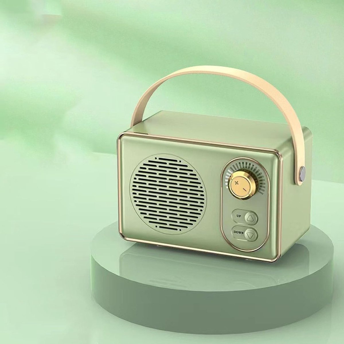 Retro Bluetooth speaker Groente