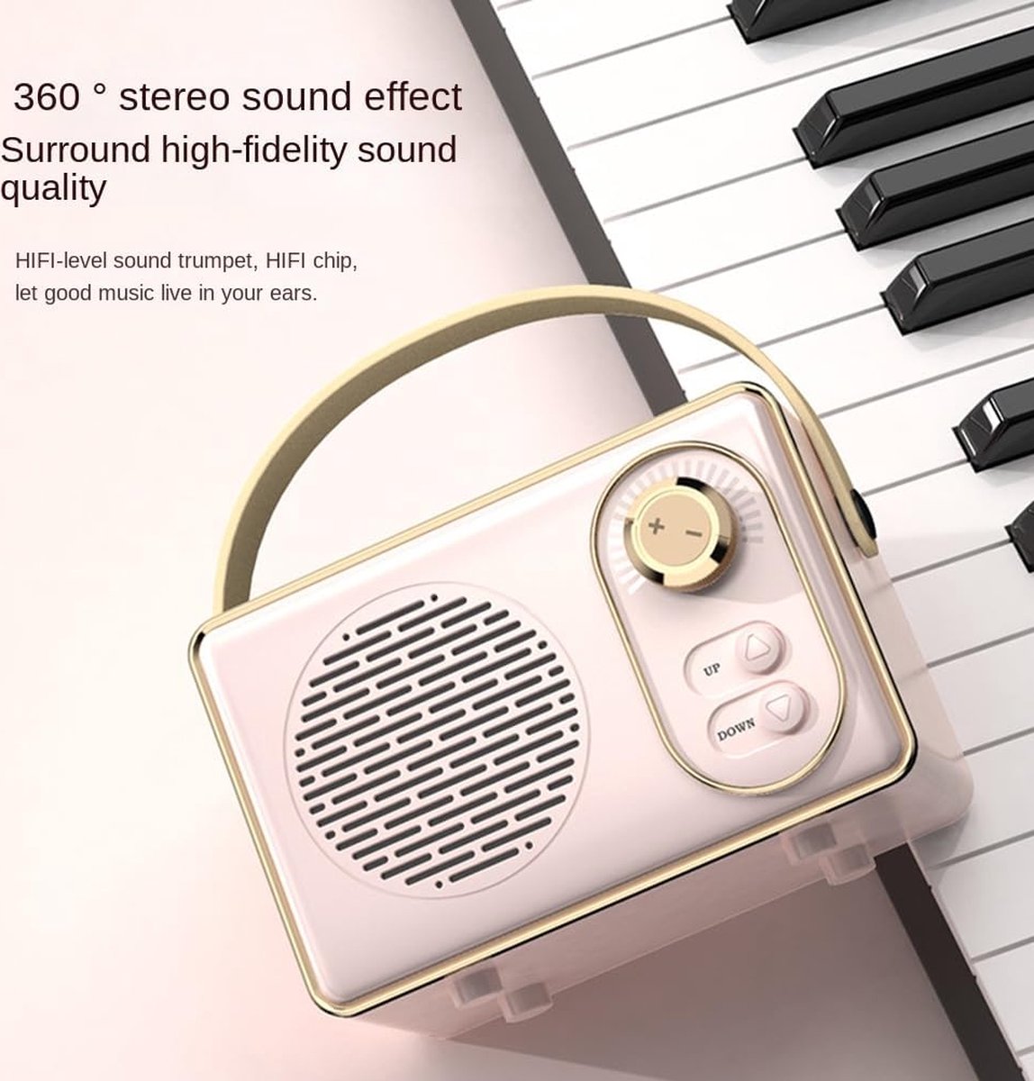 Retro Bluetooth speaker Groente