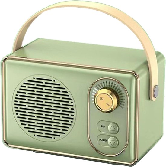 Retro Bluetooth speaker Groente