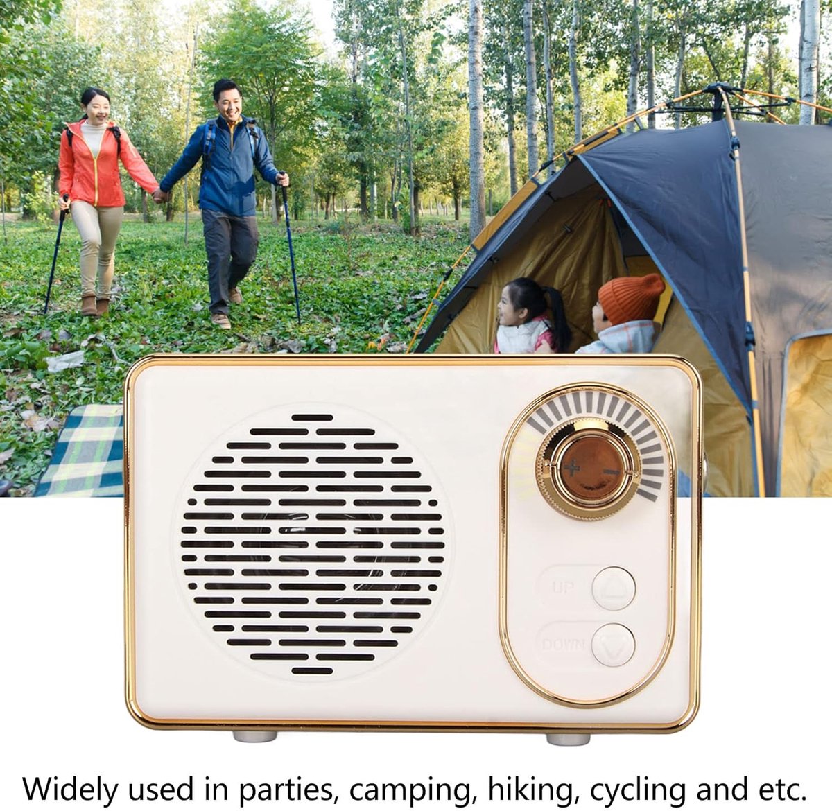 Retro Bluetooth Speaker Wit