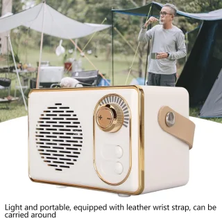 Retro Bluetooth Speaker Wit