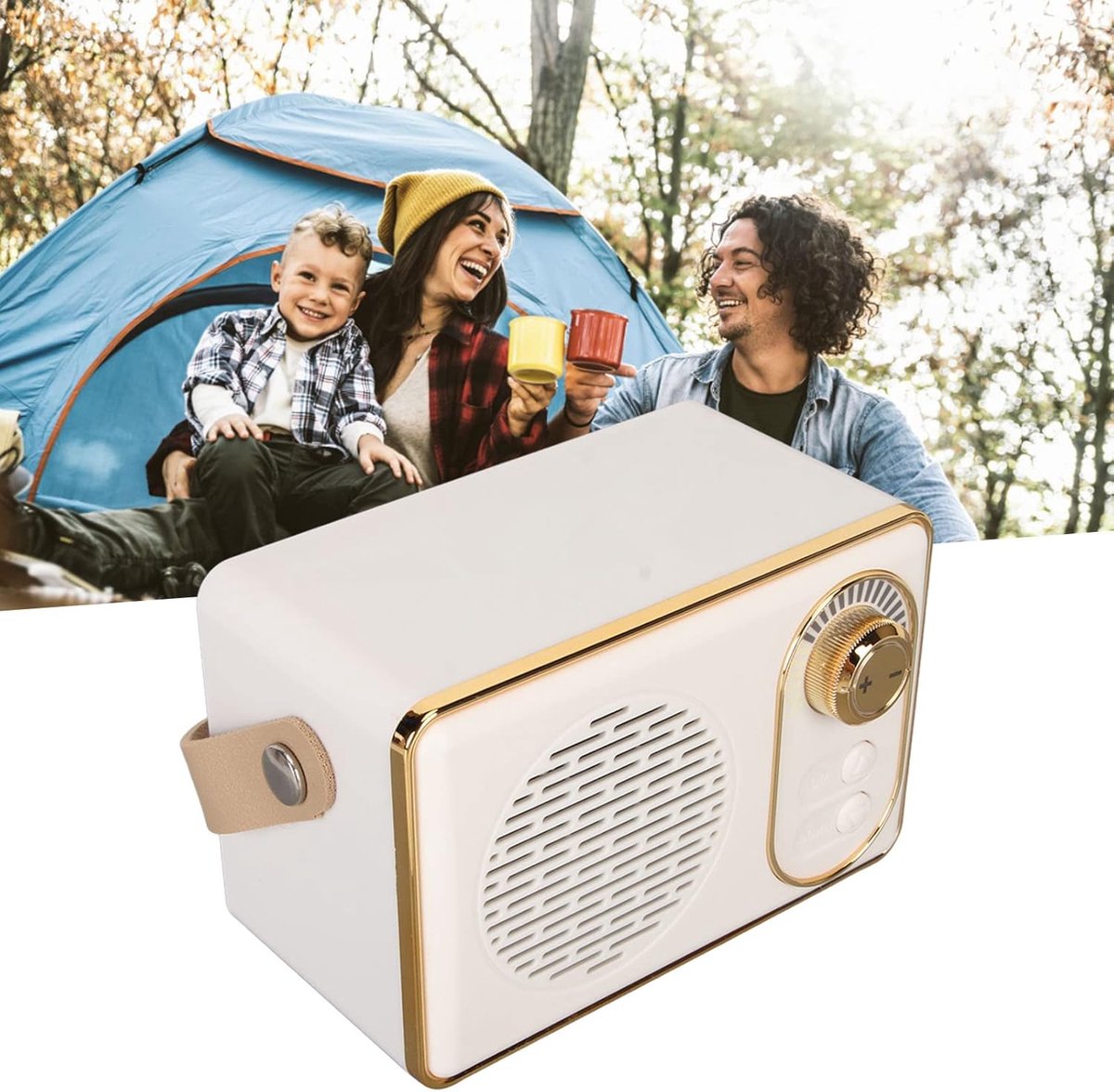 Retro Bluetooth Speaker Wit