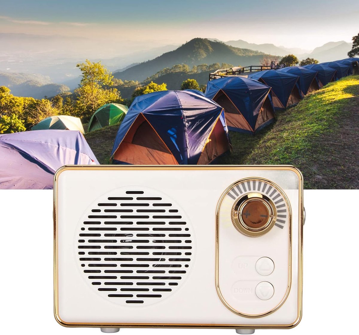 Retro Bluetooth Speaker Wit