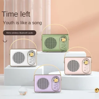 Retro Bluetooth Speaker Wit
