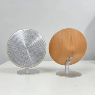 Retro Houten Desktop Luidspreker