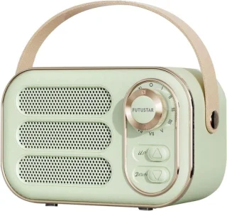 Retro-luidspreker - groen