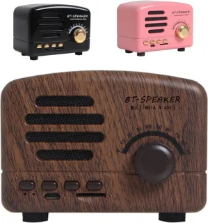 Retro speaker - roze
