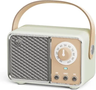 Retro Vintage Bluetooth Speaker - Beige