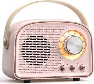 Retro Vintage Radio Speaker