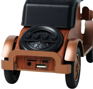 RetroDrive Vintage Auto Bluetooth Speaker