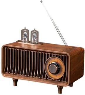 RetroGlow Retro Tube Bluetooth Speaker