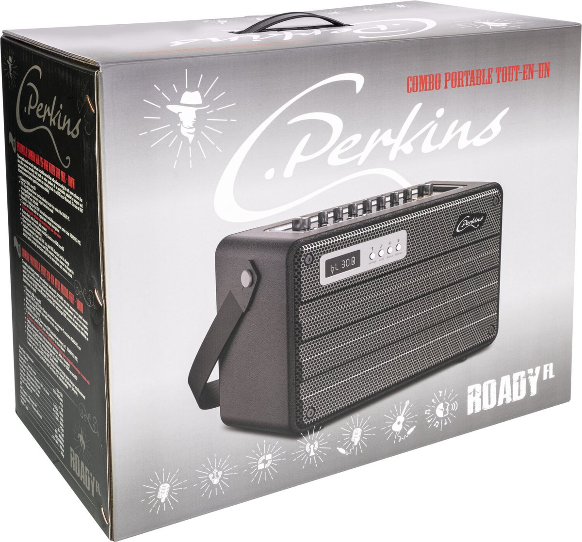 ROADY FL Bluetooth Speaker met UHF Microfoon