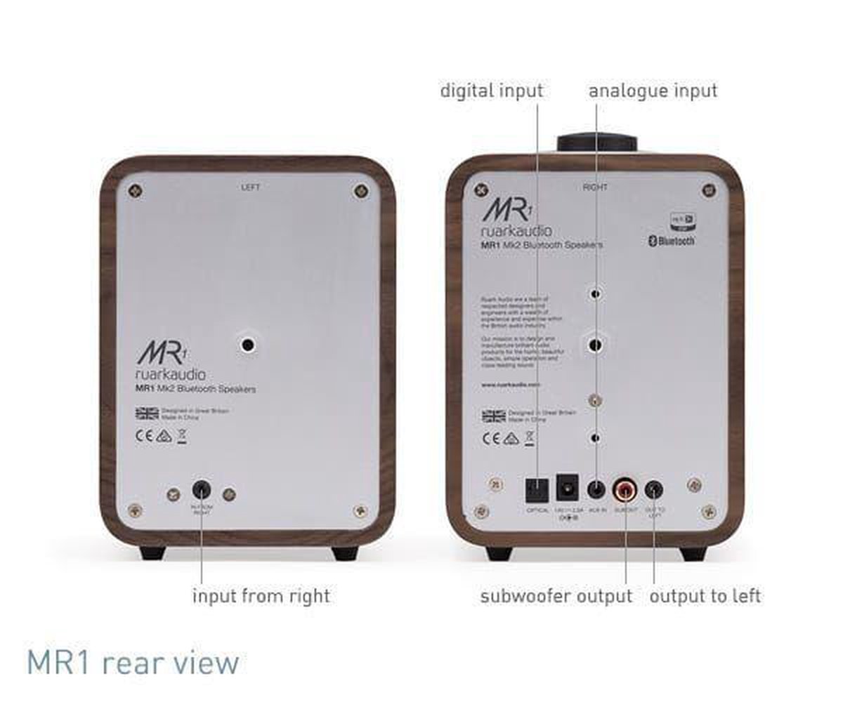 Ruark Audio MR1 Mk2 Draadloos Stereo Systeem Soft Grey