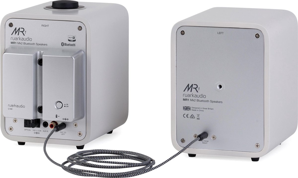 Ruark Audio MR1 Mk2 Draadloos Stereo Systeem Soft Grey