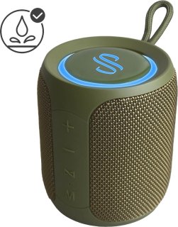 Selencia AquaPlay Bluetooth Speaker Army Green