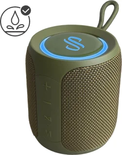 Selencia AquaPlay Bluetooth Speaker Army Green