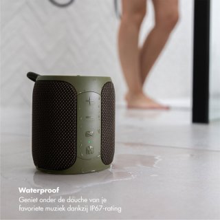 Selencia AquaPlay Bluetooth Speaker Army Green