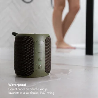 Selencia AquaPlay Bluetooth Speaker Army Green