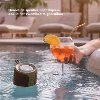 Selencia AquaPlay Bluetooth Speaker Army Green