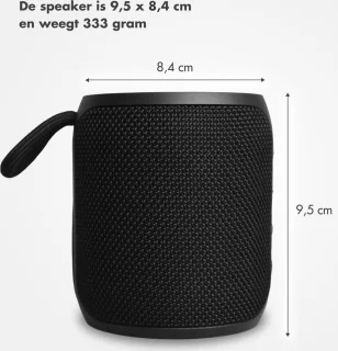 Selencia AquaPlay Bluetooth Speaker Black