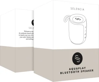Selencia AquaPlay Bluetooth Speaker Bordeaux