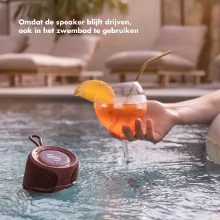 Selencia AquaPlay Bluetooth Speaker Bordeaux