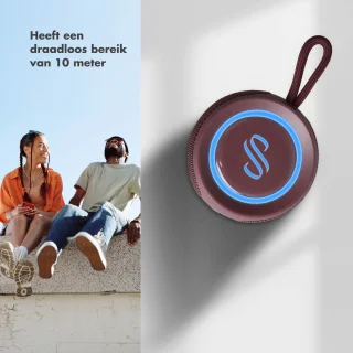 Selencia AquaPlay Bluetooth Speaker Bordeaux