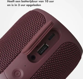 Selencia AquaPlay Bluetooth Speaker Bordeaux